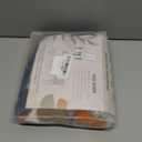 SearchI 4 Pack Super Fit Stretch Removable Washable Short Dining Chair Covers Slipcover Protector, Spandex Fabric Chair Cover for Dining Room, Hotel, Ceremony (Geometric1, 4 per Set)