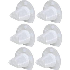 VF110 Filter, 6 Pack Replacement Vacuum Filters for Black & Decker VF110 Cordless Vacuum CHV1210, CHV1410, CHV1410B, CHV1410L, CHV1410L32, CHV1510, CHV9610, BDH2000L, 90558113-01