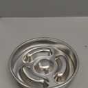 Slow Feeder Dog Bowl Stainless Steel8-inch Diameter Dog Slow Feeder BowlHeavy Duty with Non-Slip Rubber Base4Cups Capacity for Medium & Large Dogs to Slow Down Eating