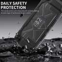 Switch 2 Dockable Case with Comfort Ergonomic Grip, Ultra-Thin Hard Case Protector for Nintendo Switch 2, Waterproof Anti-Scratch Integrated Switch 2 Accessories Skin Cover