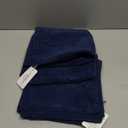 GAWAMAY Decorative Square Throw Pillow Covers 18"x18" Inch Set of 2, Super Soft Chenille Pillows Cover Fall Pillowcase for Living Room Bedroom Sofa Couch Cushion Cover Navy Blue 45x45cm (Only Covers)