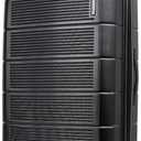 American Tourister Stratum 2.0 Expandable Hardside Luggage with Spinner Wheels, 28" SPINNER, Jet Black