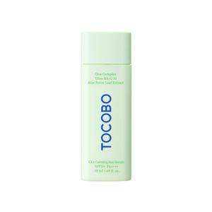 TOCOBO Cica Calming Sun Serum SPF50 PA++++ 50 ml 1.69 fl. oz - Fermented Cica Complax, Cape Aloe Leaf Extract, Soothing Overheated Skin, Reduces Skin Tempetature, BBD 06/16/27
