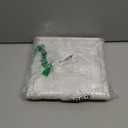 Funmit 6" Louvered Vent Cover 8" x 8" Oversize Outside Dimensions for 6 inches Dia Exterior Wall Vent Hood Outlet Airflow Vent Dryer Air Vent (White)