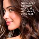 Conair Hair Dryer with Retractable Cord, 1875W Blow Dryer, 3 Heat Settings, 2 Speeds, Blow Dryer with Diffuser and Concentrator Attachments, Ionic + Tourmaline Technology, Pink