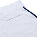 Champro Boys Triple Crown 2.0 Baseball Knickers with Braid (White, XL)