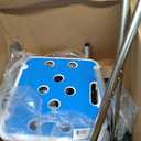 Sliding Shower Chair for Indoor Shower & Bathtub, Bath Seat for Elderly