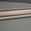 Joydeco Cordless Zebra Blinds for Windows, Dual Layer Light Control Window Blinds with Light-Proof Aluminum Cover, Free-Stop Roller Shades for Home & Office (Beige,32" W x 75" H)