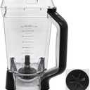 WARDFYT Replacement Pitcher 72 oz XL Compatible with Ninja Blender (New Model) BL610, 72oz Crushing Pitchers Replacement for Ninja BL710WM BL710WMC CO610B CO650B CT610