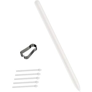 Galaxy Tab S10 Ultra S Pen Compatible with Samsung Galaxy Tab S10+/S10 Lite,Tab S10 Ultra Stylus Pen Replacement for Galaxy Tab S10 Ultra/S10 Plus/S10 Lite All Versions S Pen with Nibs(Beige)