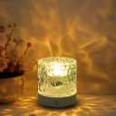 LED Glass Night Light, Color Changing Dome Design, Decorative Mood Lamp