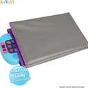 SUNLIN Dance Mat - Rhythm Step Play Mat - Dance Game Toy Pad with LED Lights, Gift for Kids Girls 3-12, Adjustable Volume, Built-in Music, 3 Challenge Levels (Pink)