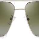 FEISEDY Vintage Polarized Aviator Sunglasses Men Women Classic American Gradient Lens UV400 Protection B0273