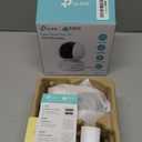 Kasa 2K+ Indoor Pan/Tilt Wired Security Camera - Works as a Baby Monitor & Pet Camera, Motion Detection & Tracking, 2-Way Audio, Night Vision, Subscription-Free Local Storage or Optional Cloud, KC410S (White)