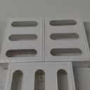 Marbrasse Desk Organizer with 6 Drawers, 3 Tier Stackable Storage Drawers Plastic Makeup Storage, Office Organizers and Storage, Desk Storage Box for Office, School, Home