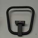 Matte Black Towel Ring for Bathroom, Kitchen Bath Towel Holder Hangers Wall Mount Heavy Duty Stainless Steel