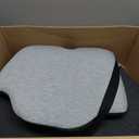 Car Seat Cushion, Truck Driver Seat Cushion L-Shaped Lumbar Support Pillow, Memory Foam Seat Cushion Ergonomic Back Support, Comfort & Support for Long Sitting, Alleviate Back Pain