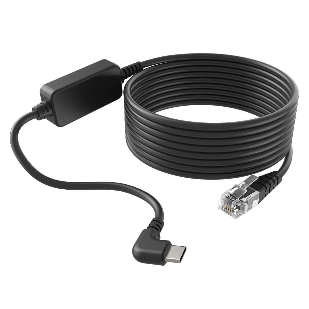 for Uniden USB C to RJ11 Power Cord - for R8,R7,R4,R3,R9W,DFR9,DFR8,DFR7 etc. Replacement for Uniden Power Cord 6.5FT