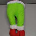 Garneck Christmas Elf Legs Tree Topper: Pose-Able Plush Stuffed Elf Feet Body Garland Ornaments Green Stole Xmas Tree Holiday Party Indoor Outdoor Decoration