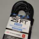 Iron Forge Cable 12 Gauge Outdoor Extension Cord 25 Ft, SJTOW 12/3 Heavy Duty Extension Cord 3 Prong, Oil Resistant & Flame Retardant - Lighted End