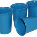 Blue Cup And Lids 4 Cups And 3 Lids For Age 3 +