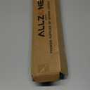 ALLZONE Shower Curtain Rod Tension No Drill, 42-83 Inches,Heavy Duty Tension Curtain Rod, Rustproof Shower Rods for Bathroom, Adjustable Spring Tension Rods for Windows,White
