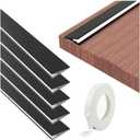 5 Pack LED Aluminum Channel Profile Under Cabinet Ultra Thin, 19.6inch