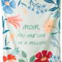 Battilo Anniversary Birthday Gift for Mom from Daughter Son, Mom Blanket, Super Soft Flannel Mama Throw Blankets for Bed Couch 50’'x 60", Sage Green