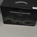 Fansbe A26 Series Rechargeable Karaoke Machine w/ 2 Wireless Mic - Black