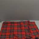 AQOTHES Red Green Plaid Christmas Tablecloth 60x84, Tartan Table Cloth Decorations, Winter Holiday Tablecloths for Rectangle Tables Parties Dining Farmhouse Kitchen Decor