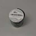 Pandahall 16.4 Yards/Roll 4mm PVC Tubuing Rubber Cord Solid Rubber Tube Cord with White Plastic Spool (Black)