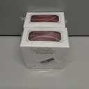 2 x MEEDEE Rust Velvet Ribbon 1 Inch Single Face Nylon Velvet Ribbon 2 Rolls 20 Yards Rust Red Ribbons for Christmas Tree, Gift Wrappig, Rustic Wreath, Velvet Bow Making, Floral Bouquet, Home Decor