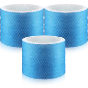 3 Pack Blue Replacement Humidifier Filters Compatible with Honeywell HC-888, HC-888N, HCM-890, HEV-320 Series and Duracraft DCM-200, DH-890