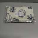 3 x Fall Pumpkins Throw Pillow Covers 18x18 with Maple Leaves Farmhouse Autumn Harvest Thanksgiving Decorative Lumbar Pillowcases Seasonal Decor Cushion Covers 2Pack for Sofa/Couch/Porch (Blue)