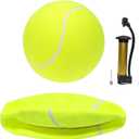 URBEST Oversize Giant Tennis Balls, Inflatable Tennis Balls for Signature, Children Adult Pets Dogs Cats Fun (Shipped Deflated)