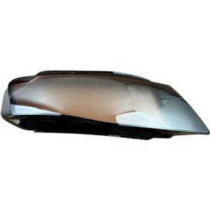 Compatible for Audi A4 A4L B8 2009 2010 2011 2012 Car Accessories Headlight Cover Transparent Lampshade Lamp Lens Headlamp Shell Plexiglass(Rgiht)