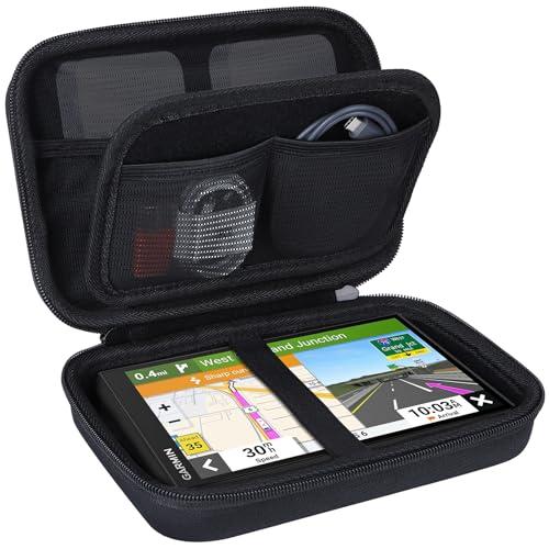 Lebakort Hard Case Compatible with 5-7 Inch Garmin RV 780/785 RV Cam 795 dezl OTR700/OTR710/OTR610/ DriveSmart 76/65/61/66/55/ Drive 51/52/53 Garmin GPS Navigator