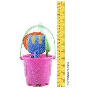 Beach Bucket Toy Set Pink Color