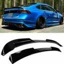 2PCS Roof Spoiler & Rear Spoiler Fits for Honda Accord 2023-2026 11th Gen, Gloss Black JDM Duckbill Rear Window and Trunk Wing Lip - WheelX