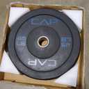 CAP Barbell Rubber Olympic Bumper Plate | Multiple Options/Colors (45lbs - Single)
