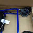 Drive Medical R728BL Foldable Rollator Walker with Seat, Blue