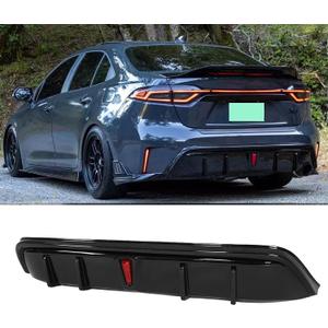 Add-on Rear Bumper Diffuser for Corolla Sedan 2020-2026 Tail Splitter