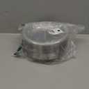 WELLIFE Clear Party Plates 9 Inch -150 Count for Party, Disposable Plastic Dinner Plates for Birthday Wedding Engagement Easter