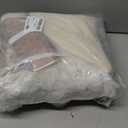 LOVEVOOK Weekender Bags for Women with Shoe Compartment, Lightweight Travel Duffle Bag with Wet Pocket, Hospital Overnight Bags for Women Labor Delivery, Personal Item Carry On Bag for Gym, Sport (35L - Medium, White - Brown)