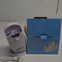 Bubble Machine Durable Automatic Bubble Blower, 18000+ Big Bubbles Per Minute Bubbles for Kids Toddlers Bubble Maker Operated by Plugin or Batteries Bubble Toys for Indoor Outdoor Birthday Party (White)