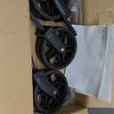 Collapsible Wagon Cart with Wheels Foldable - Folding Utility Heavy Duty Wagons Carts for Grocery Sports Garden Shopping Camping Wheelbarrows (Black, 120L)