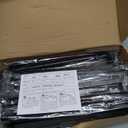 Ravinte 20 Pack 11-5/16 Inch Square Cabinet Handles Matte Black Pulls Drawer Hardware Kitchen Handles