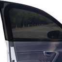 2PCS Car Window Shades, Car Window Covers, Car Sun Shade for Front Window Baby, Universal Breathable Mesh Window Cover Fits for SUV MPV Block UV Rays & Privacy Protection (Front Window)