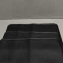 Amazon Basics Waterproof Anti-Slip Silicone Cat & Dog Food Mat, Pet Mats with Raised Edges for Food and Water Bowl to Protect Floors, 18.5 x 11.5 Inches, Black, Solid, Set of 3