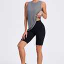 Womens Workout Tank Tops Lightweight Sleeveless Shirts for Women Loose Fit Tops for Athletic Running Tennis Yoga (S)